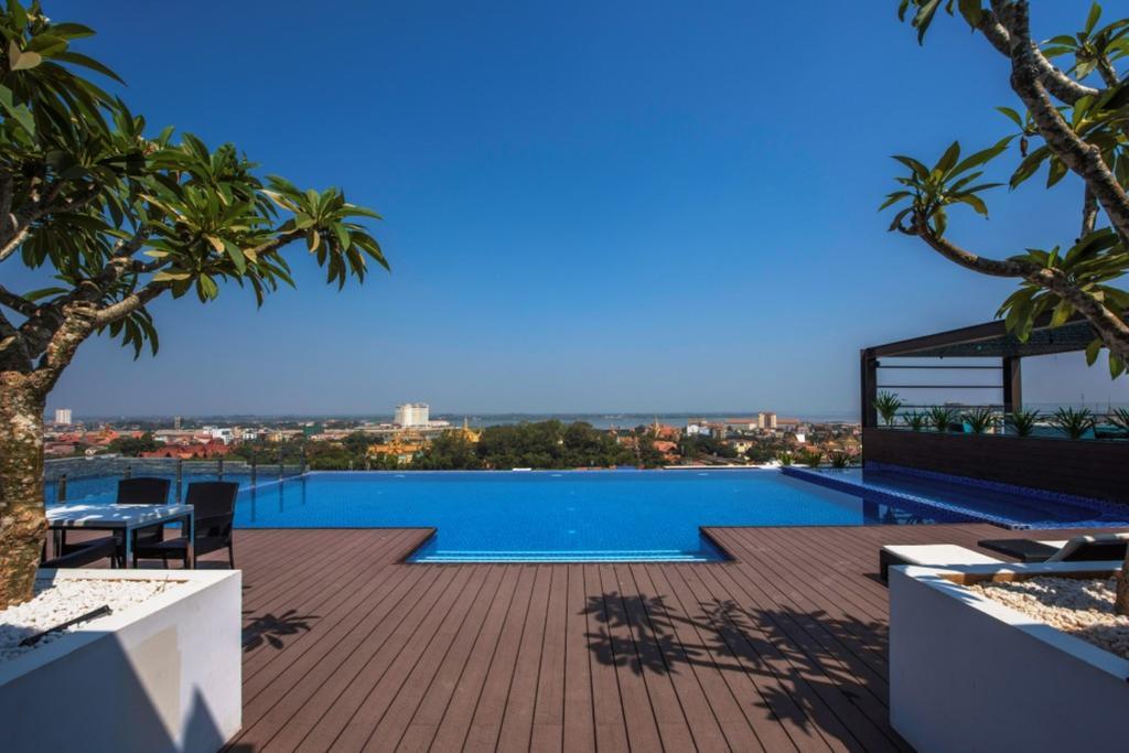 Maline Exclusive Serviced Apartments Phnom Penh Exterior photo